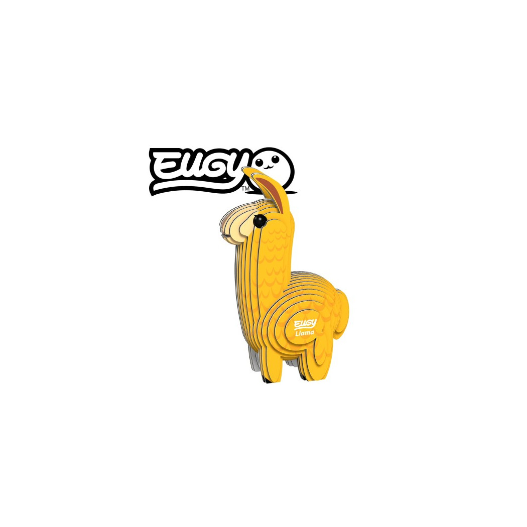 Lama - Eko Układanka 3D - Eugy