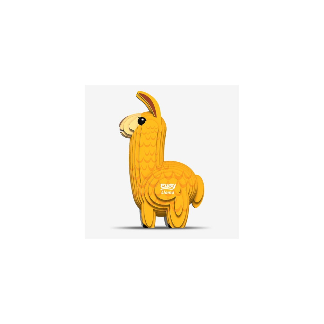 Lama - Eko Układanka 3D - Eugy