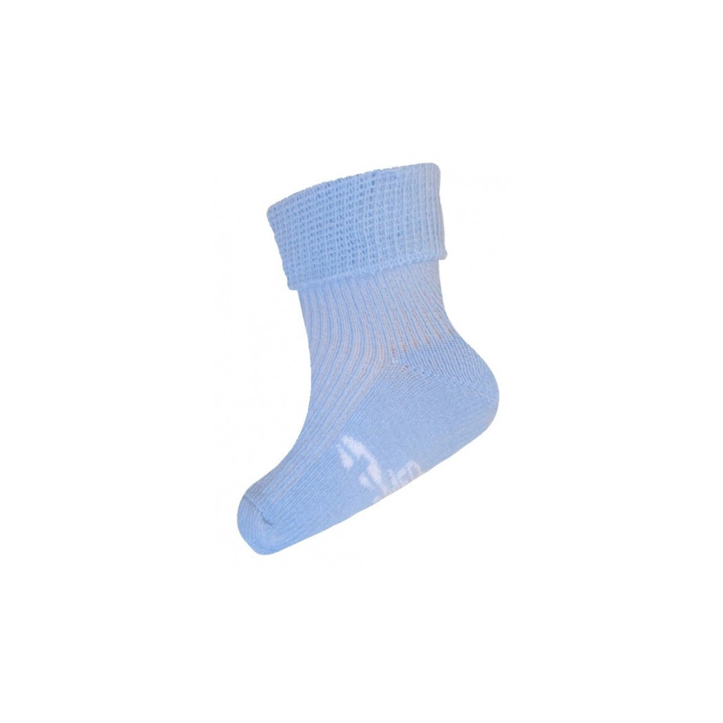Skarpetki bezuciskowe z zakładką - niebieskie - 9-10 cm - 6-12 miesięcy - KidsMed
