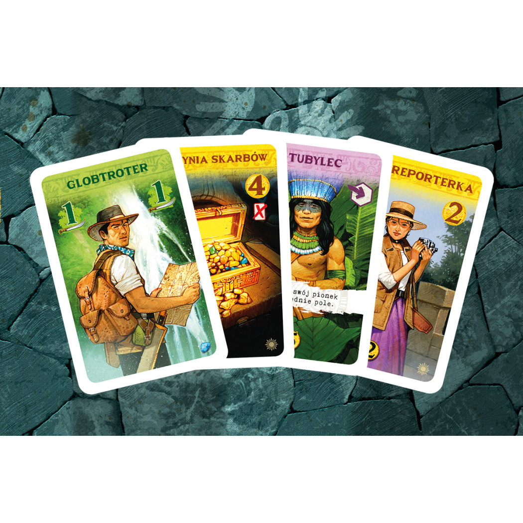 Wyprawa Do El Dorado - Rodzinna i Towarzyska Strategiczna Gra Turowa - Nasza Księgarnia