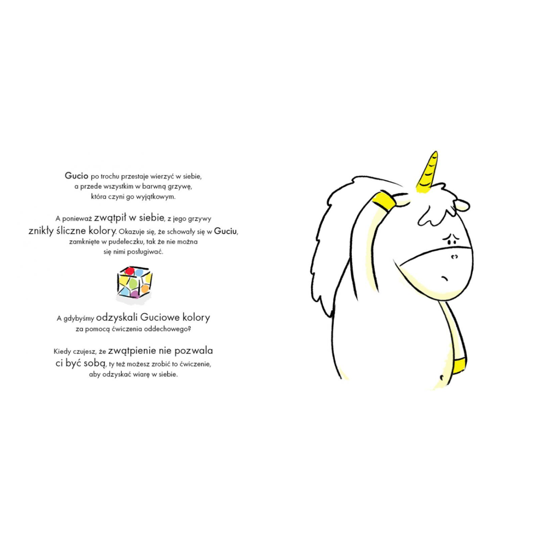 Uczucia Gucia. Gucio wierzy w siebie - WYDAWNICTWO DEBIT