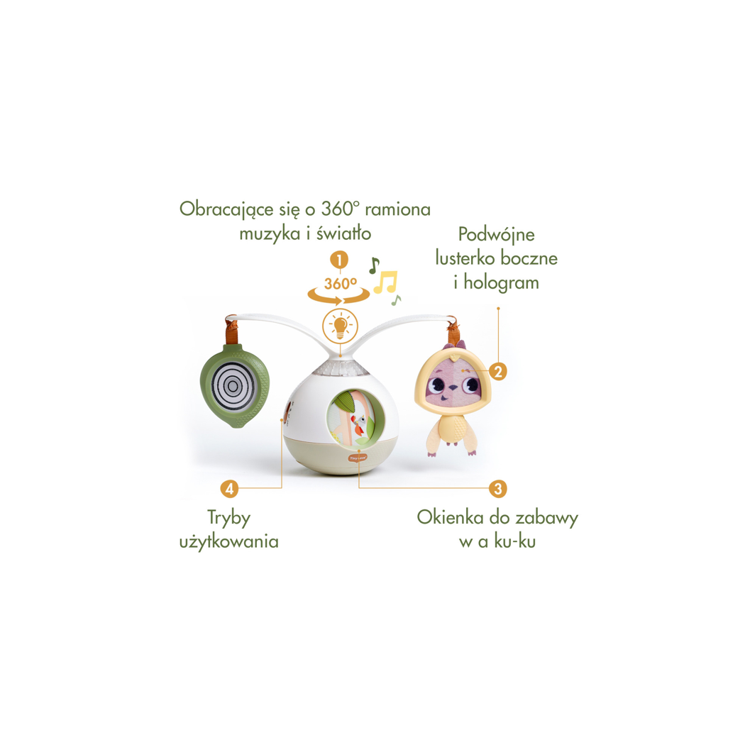 Karuzela Czas dla Brzuszka - Zabawka Interaktywna - Tiny Love