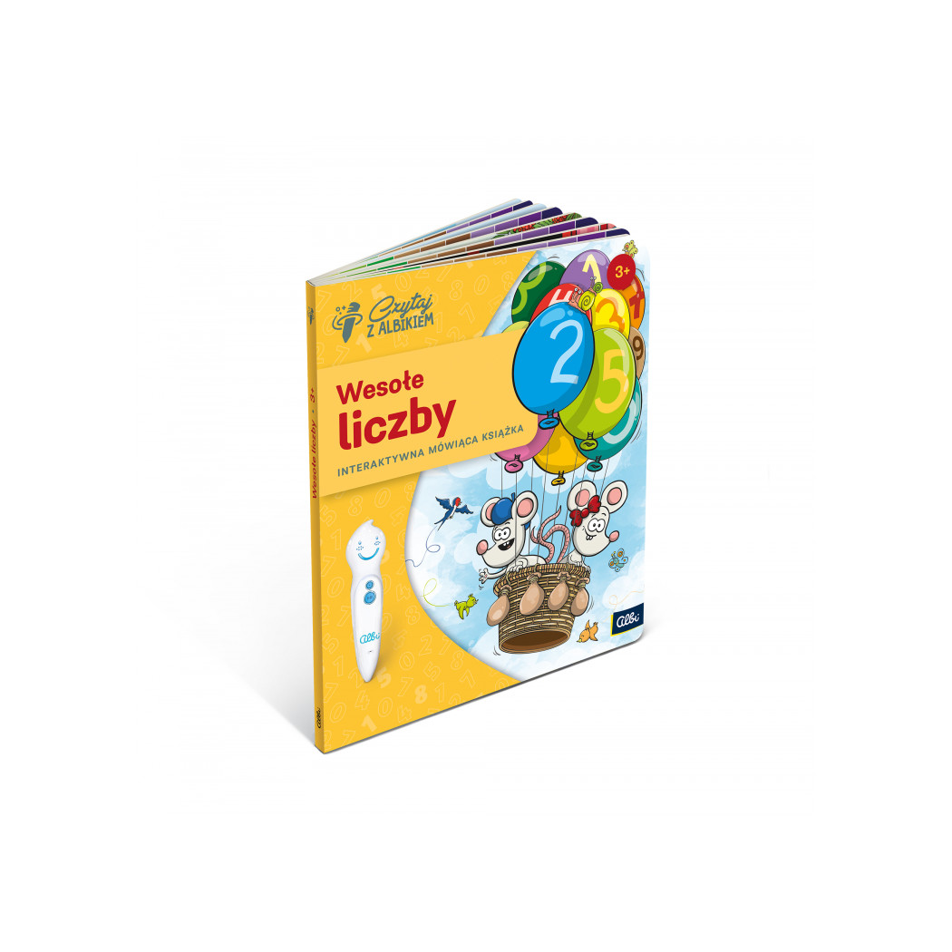 Książka Wesołe Liczby - Czytaj z Albikiem - Albi