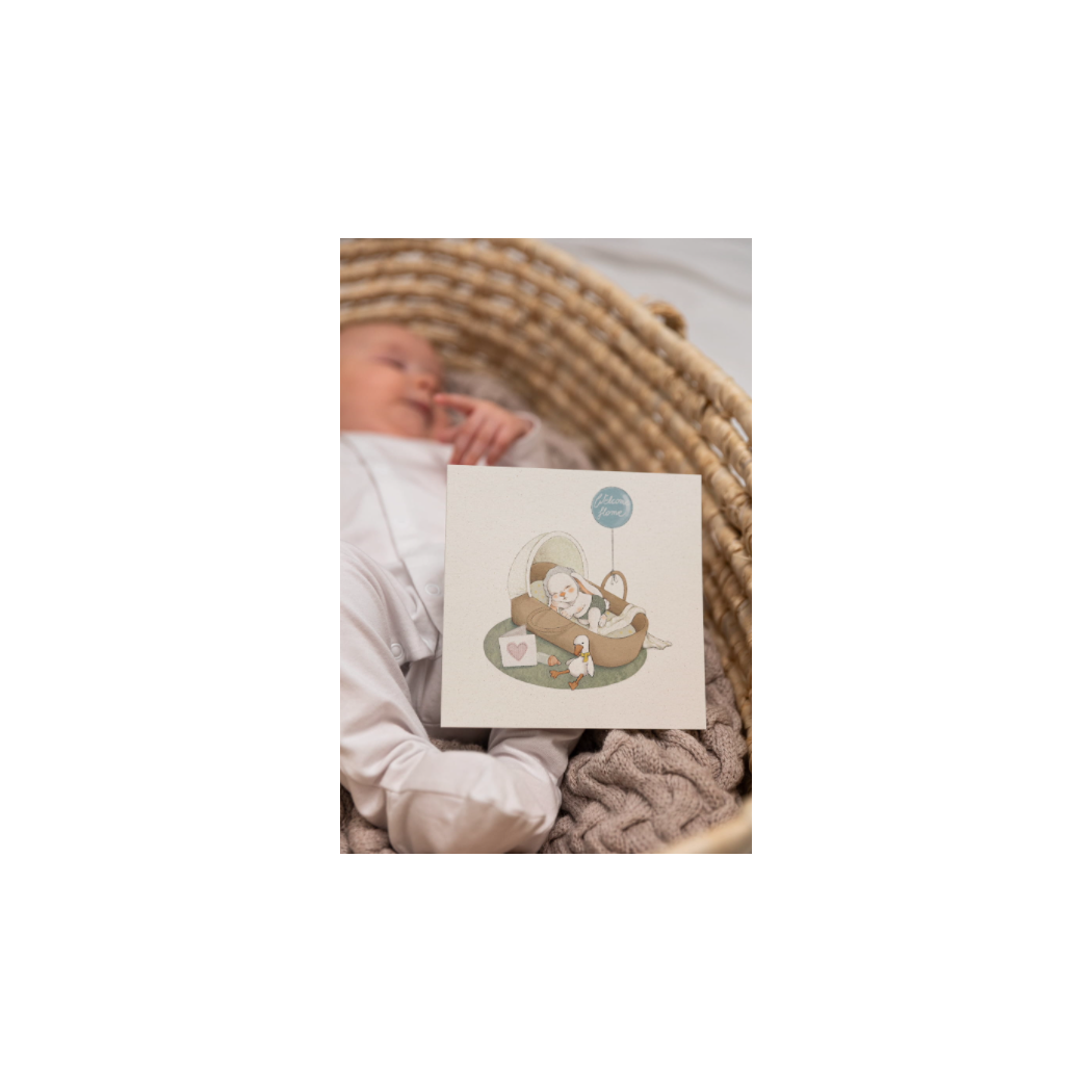 Welcome Home - Kartka Na Narodziny Dziecka - Hi Little