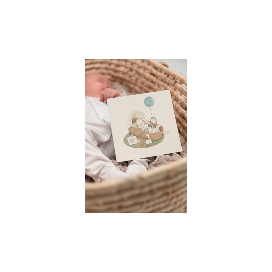 Welcome Home - Kartka Na Narodziny Dziecka - Hi Little