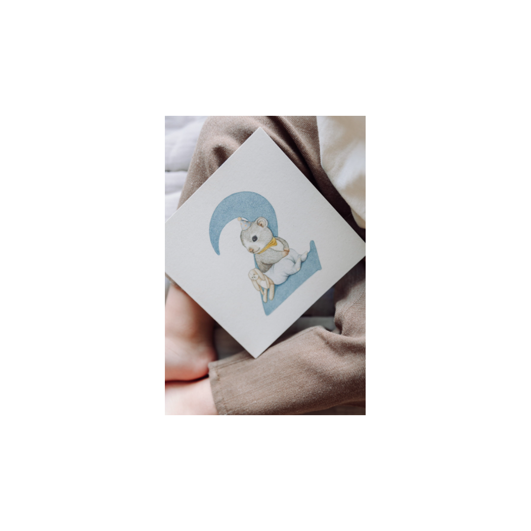 Kartka Na Drugie Urodziny - Hi Little