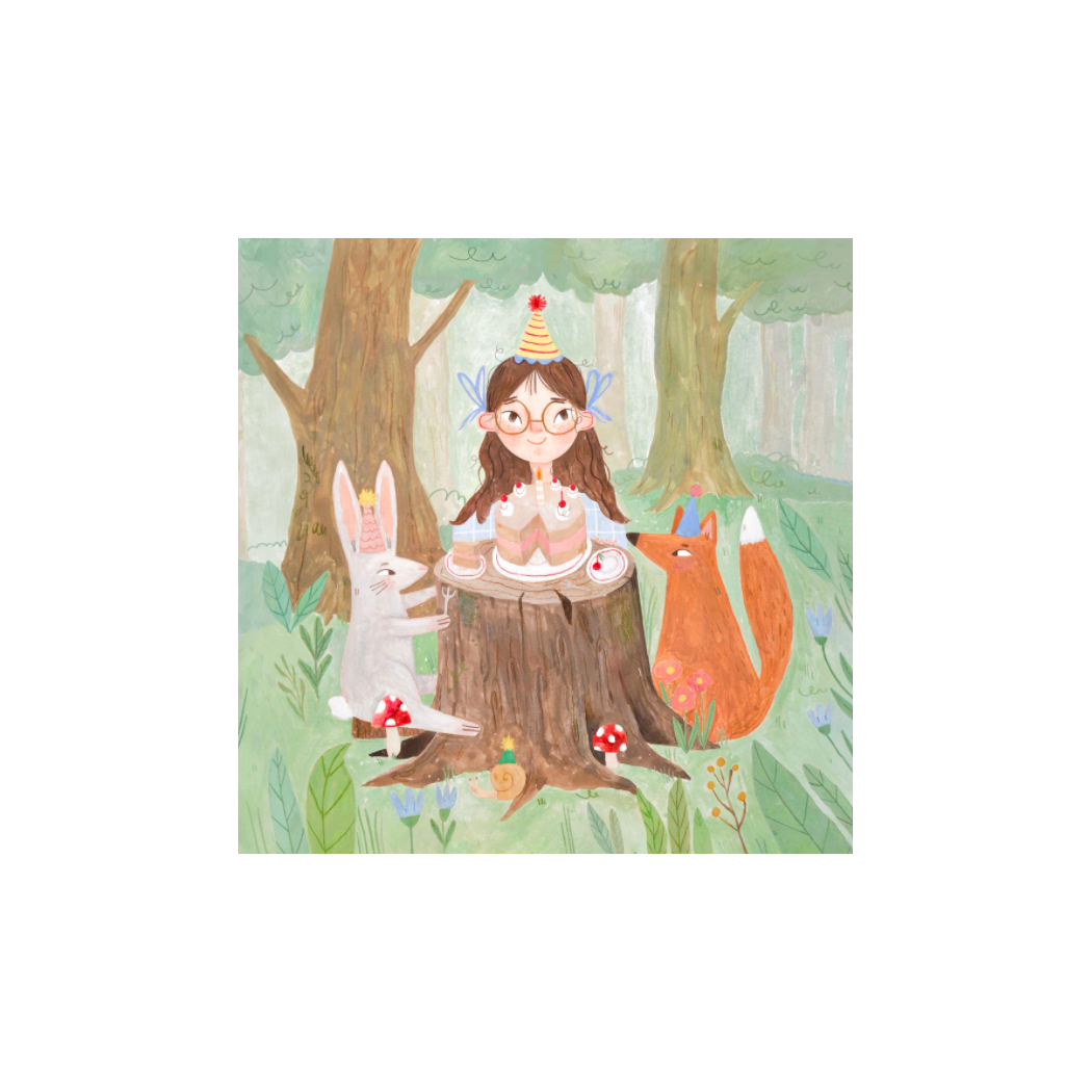 Birthday Girl - Kartka Urodzinowa - Hi Little