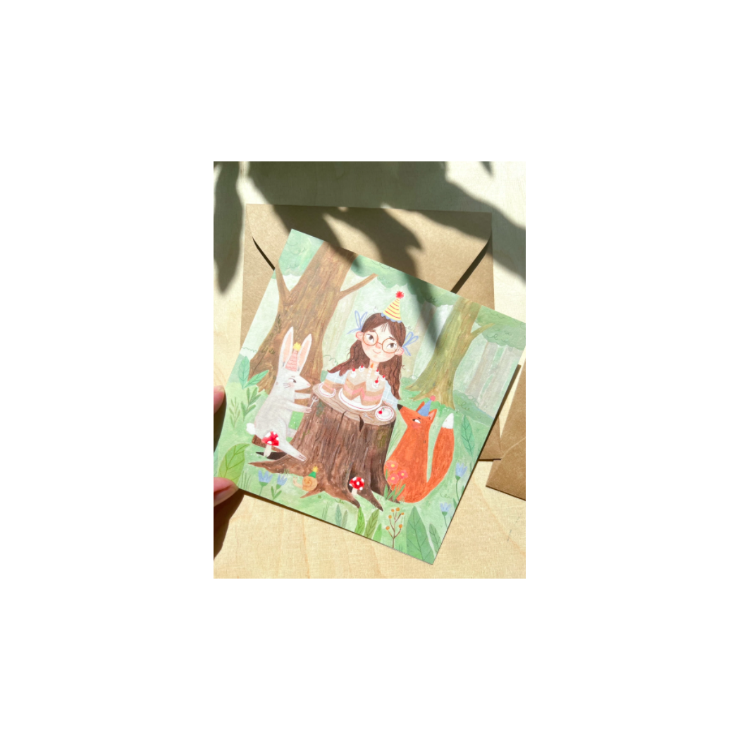 Birthday Girl - Kartka Urodzinowa - Hi Little