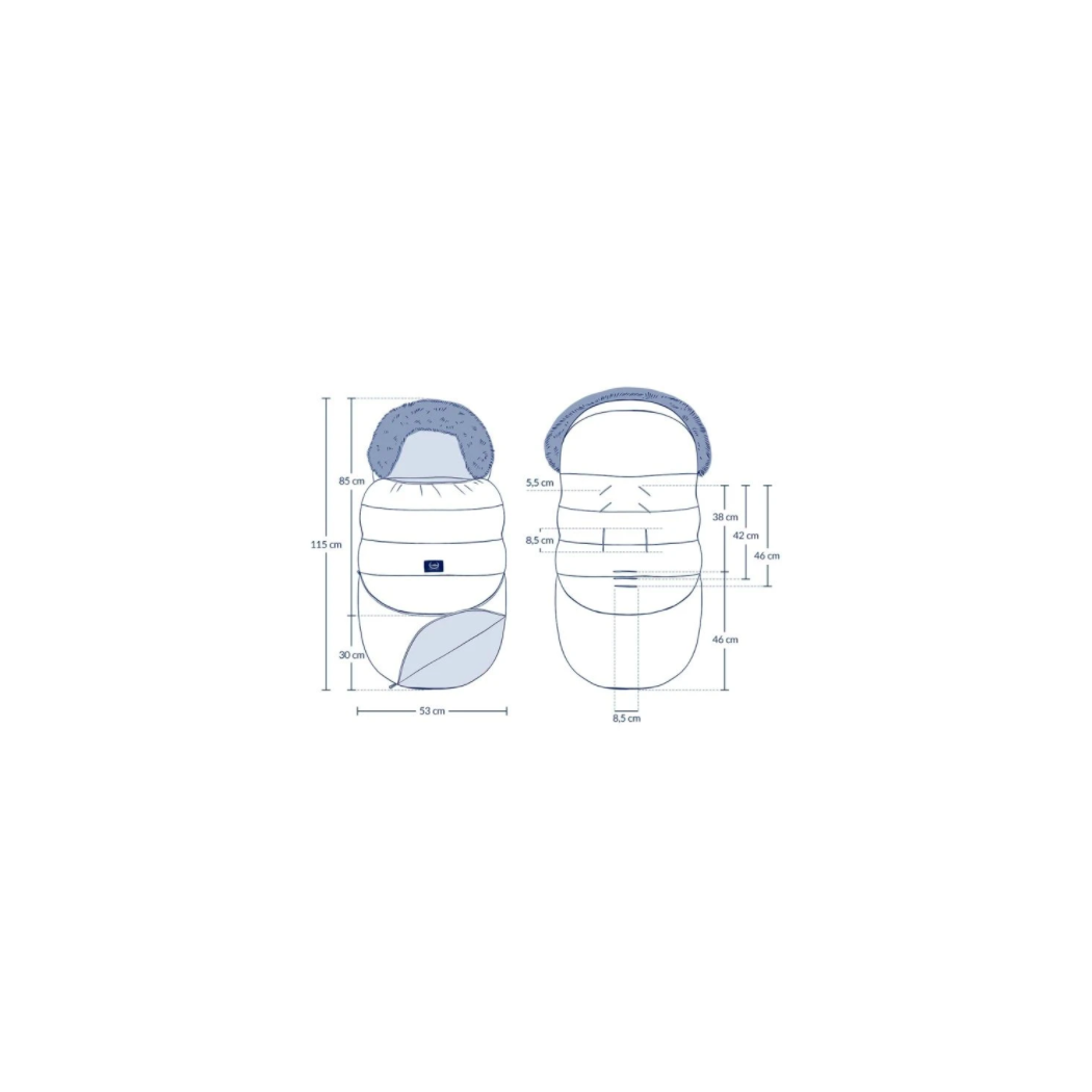 Śpiwór - Stroller Bag Combo - Aspen Winterproof - Flower Styles -  La Millou