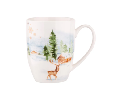 White Christmas - Kubek Baryłka 300 ml - Altom Design