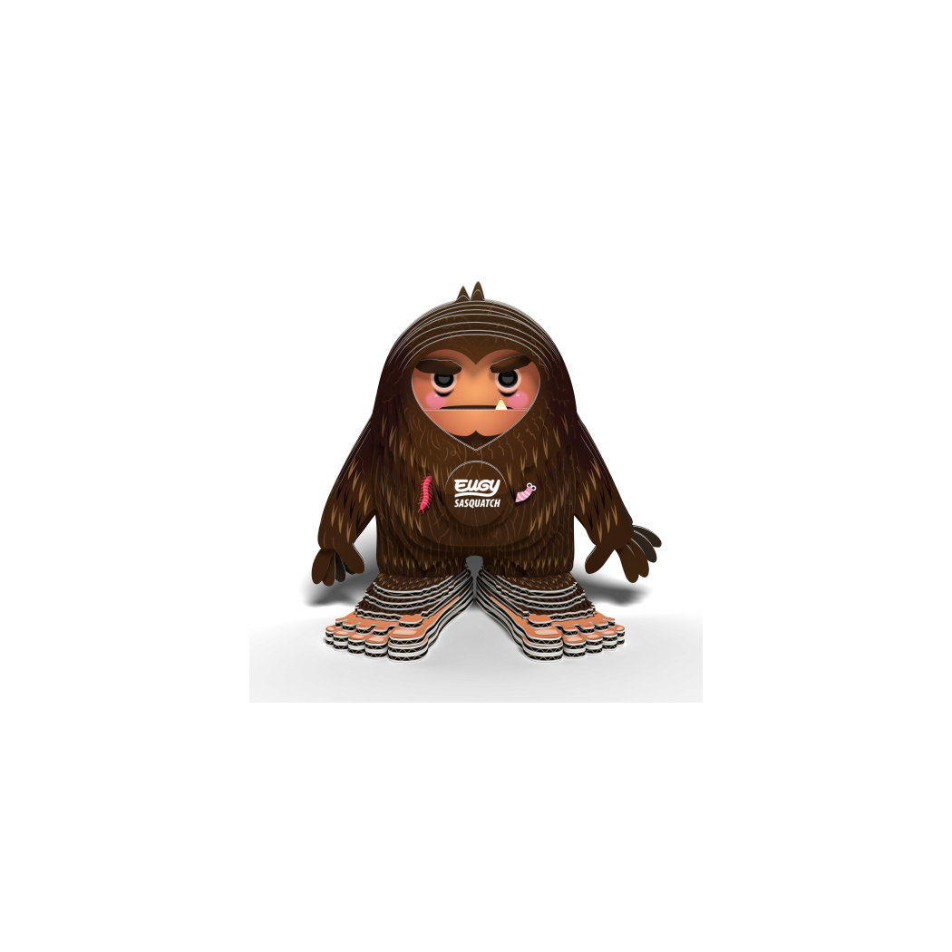 Wielka Stopa - Eko Układanka 3D - Eugy