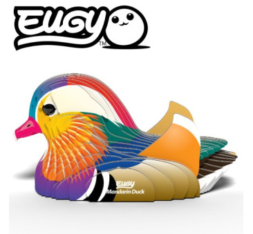 Kaczka Mandarynka - Eko Układanka 3D - Eugy