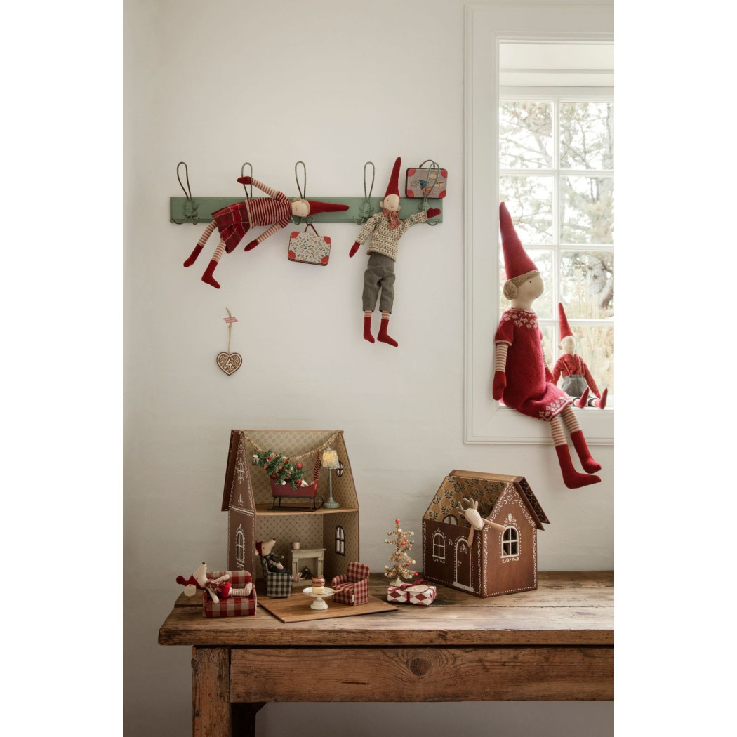 Zielony Muchomor - Dekoracja Bożonarodzeniowa - Mushroom Ornament- Maileg