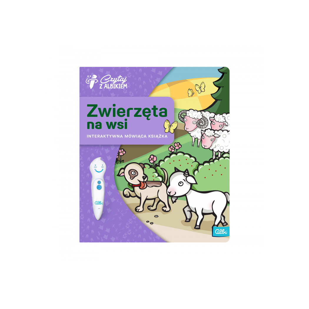 Książka Zwierzęta Na Wsi - Czytaj z Albikiem - Albi