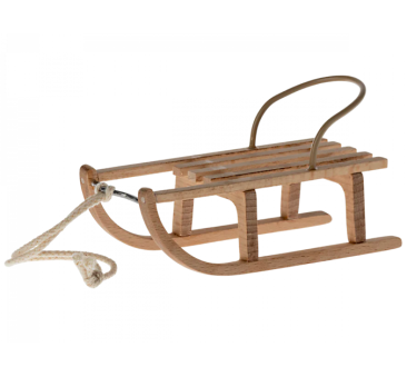 Saneczki - Sled Mouse - Akcesoria Dla Lalek - Maileg Christmas