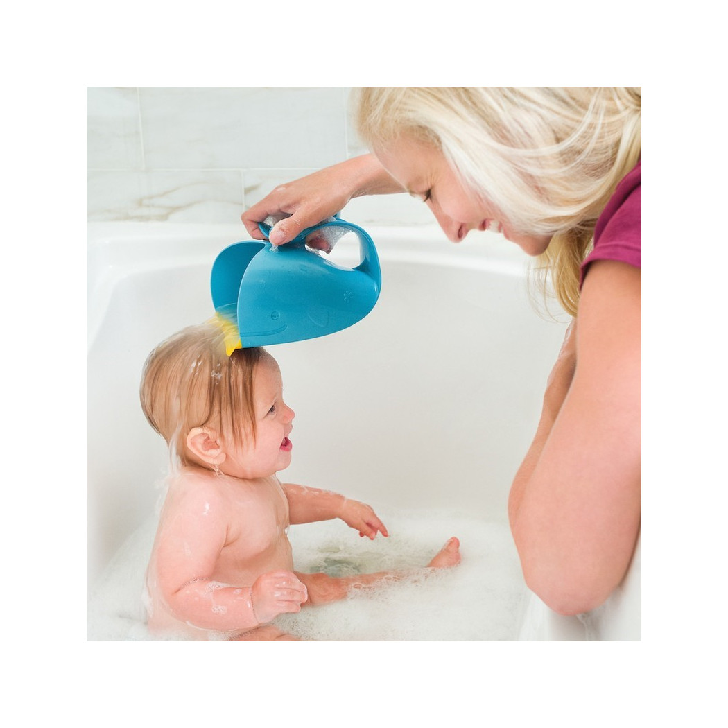 Kubek do Mycia Głowy - Wodospad Wieloryb Moby Blue/Niebieski - Skip Hop