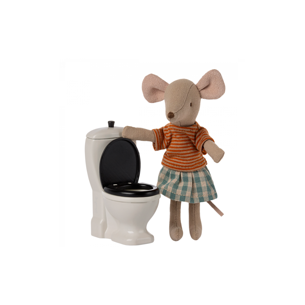 Toaleta Dla Myszek 9,5 cm - Toilet Mouse - Maileg