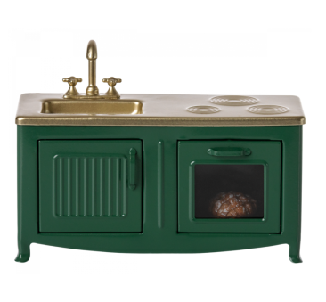 Zielona Kuchnia - Kitchen Mouse Dark Green - do...