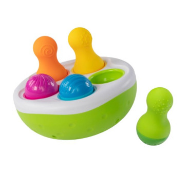Sorter SpinnyPins - Kolorowe Wańki Wstańki - Fat Brain Toys