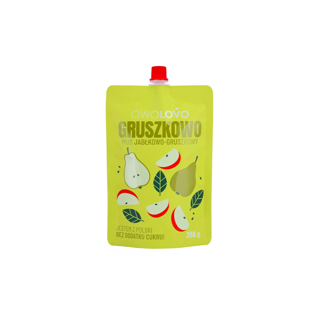 MUS JABŁKOWO - GRUSZKOWY - OWOLOVO