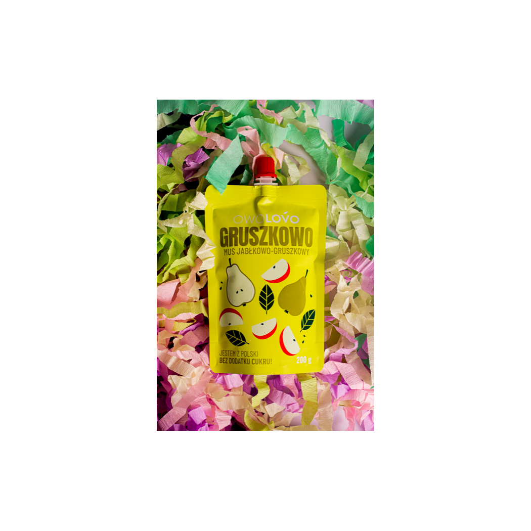 MUS JABŁKOWO - GRUSZKOWY - OWOLOVO