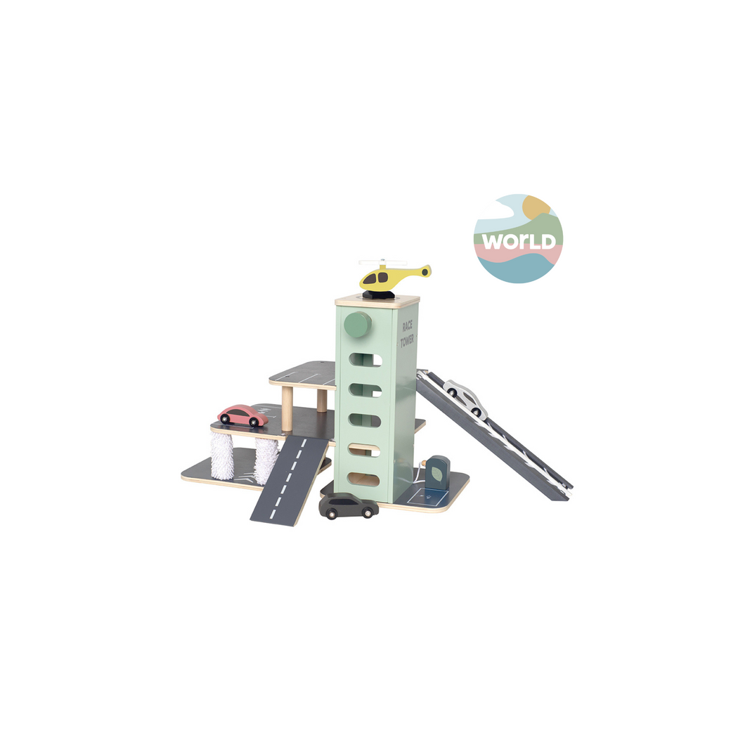 Nowy Drewniany Garaż Parking - JaBaDaBaDo