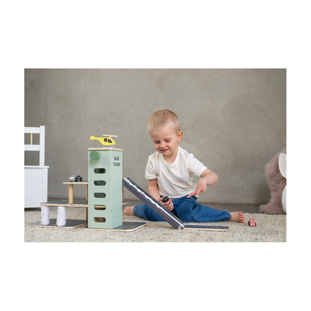 Nowy Drewniany Garaż Parking - JaBaDaBaDo