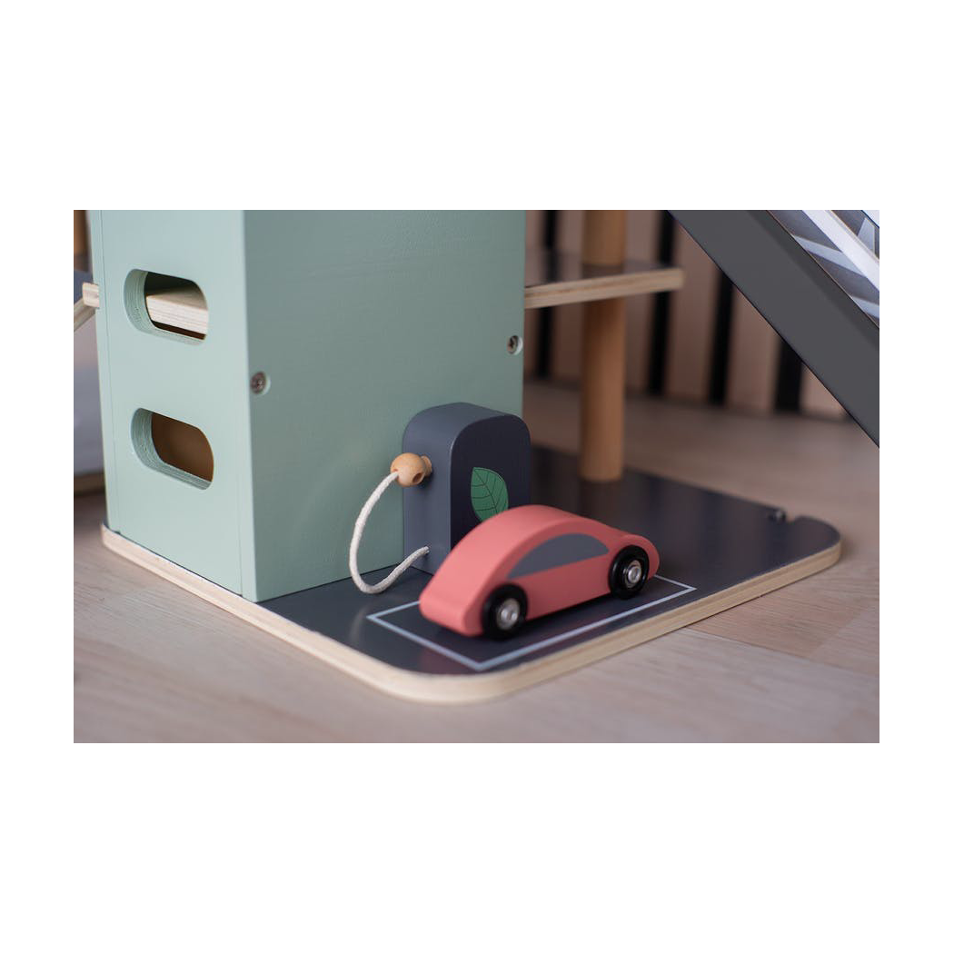 Nowy Drewniany Garaż Parking - JaBaDaBaDo