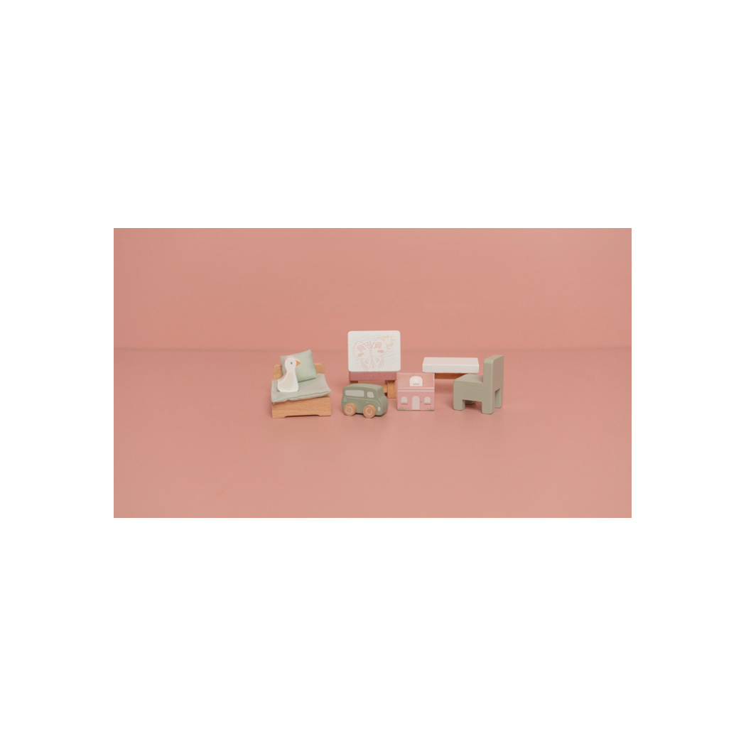 Zestaw do Domku dla Lalek - Pokój Dziecięcy - Little Dutch