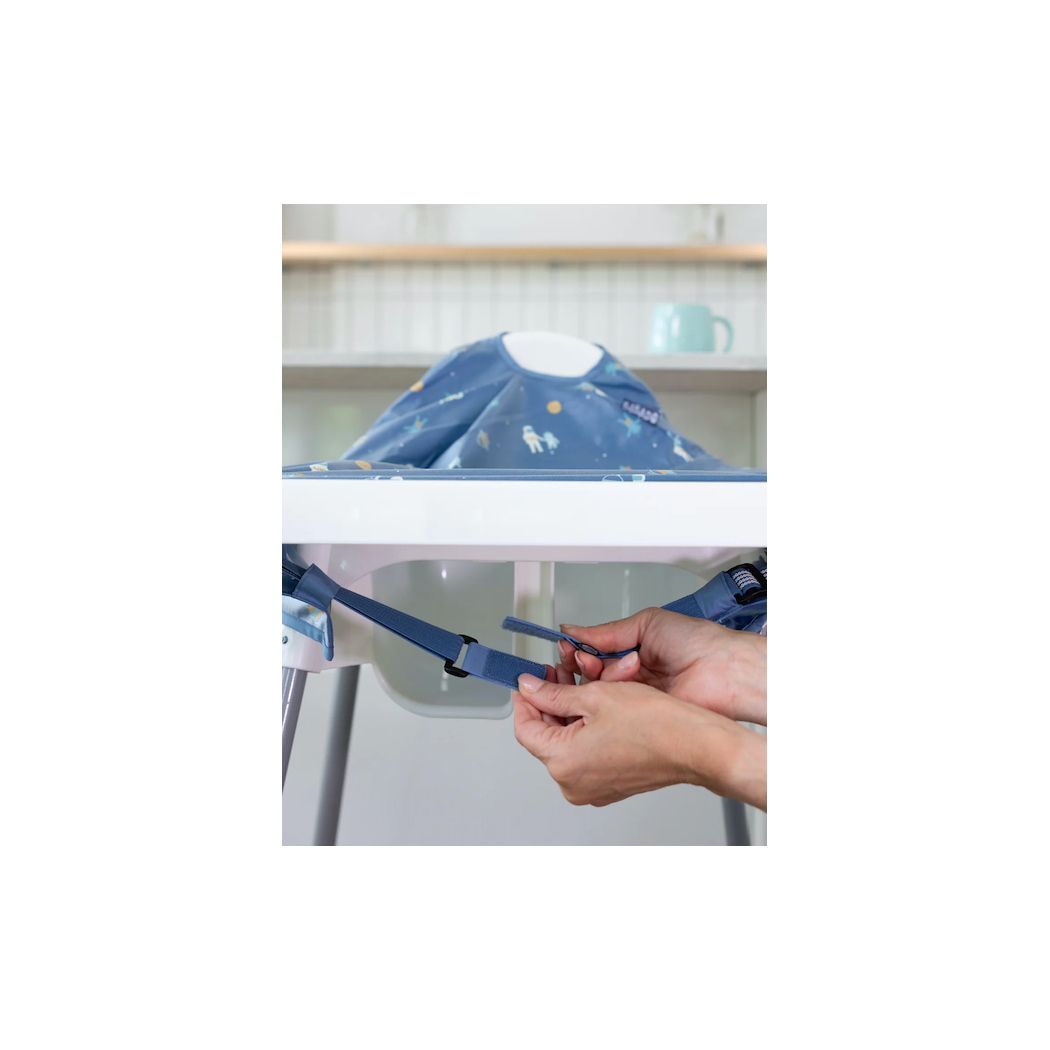 Astro Adventures - Wodoodporny Śliniak z długim rękawem BLW - BIBaDO