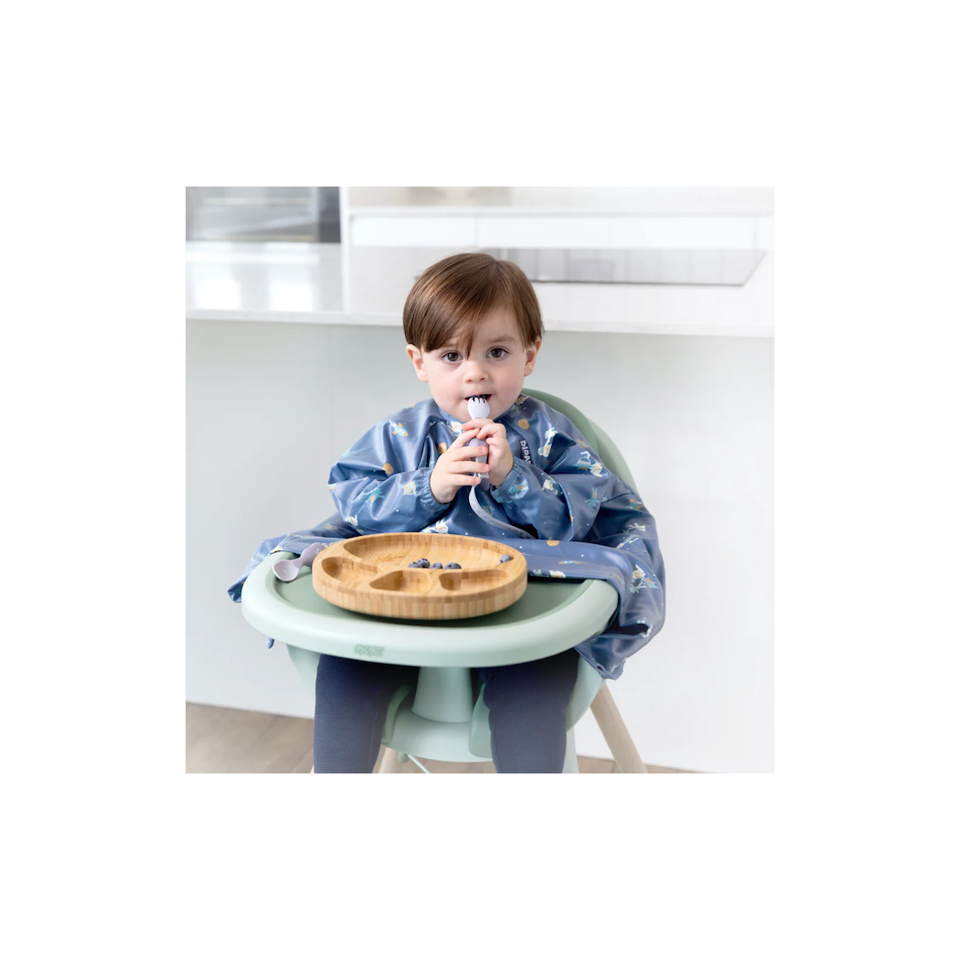 Astro Adventures - Wodoodporny Śliniak z długim rękawem BLW - BIBaDO