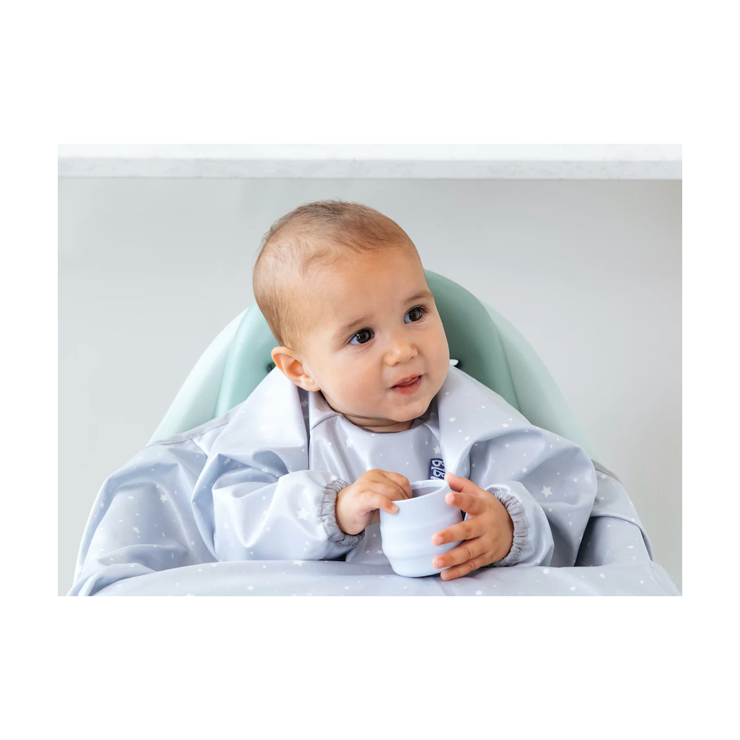 Superstars - Wodoodporny Śliniak z długim rękawem BLW - BIBaDO