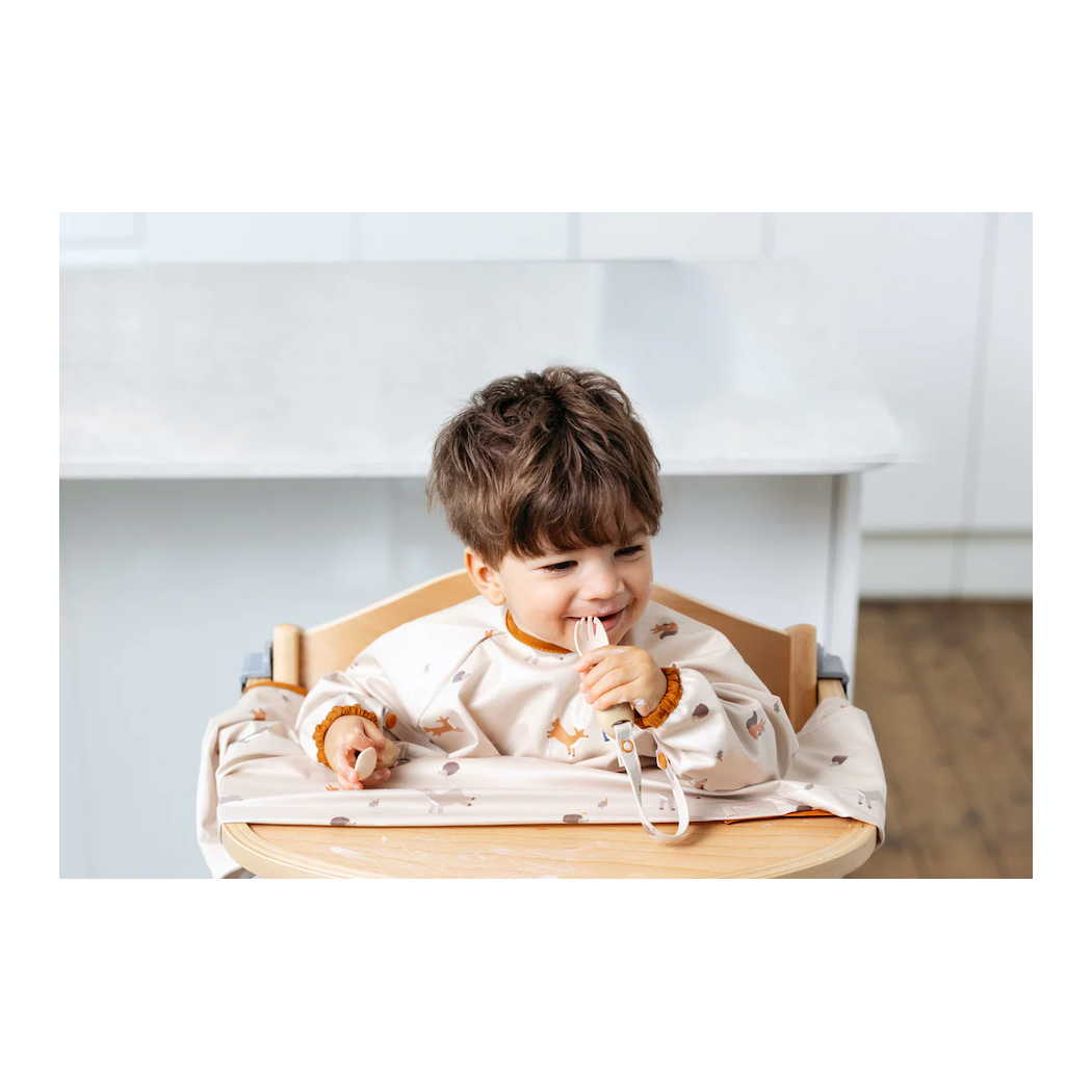 Fawn - Łyżeczka i Widelec z możliwością doczepienia do Śliniaka - BIBaDO