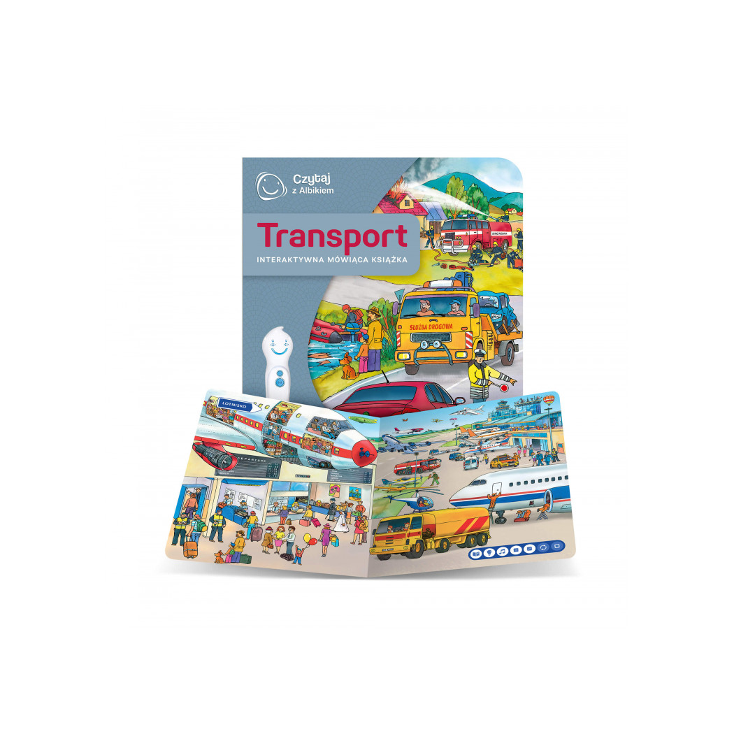 Książka Transport - Czytaj z Albikiem - Albi