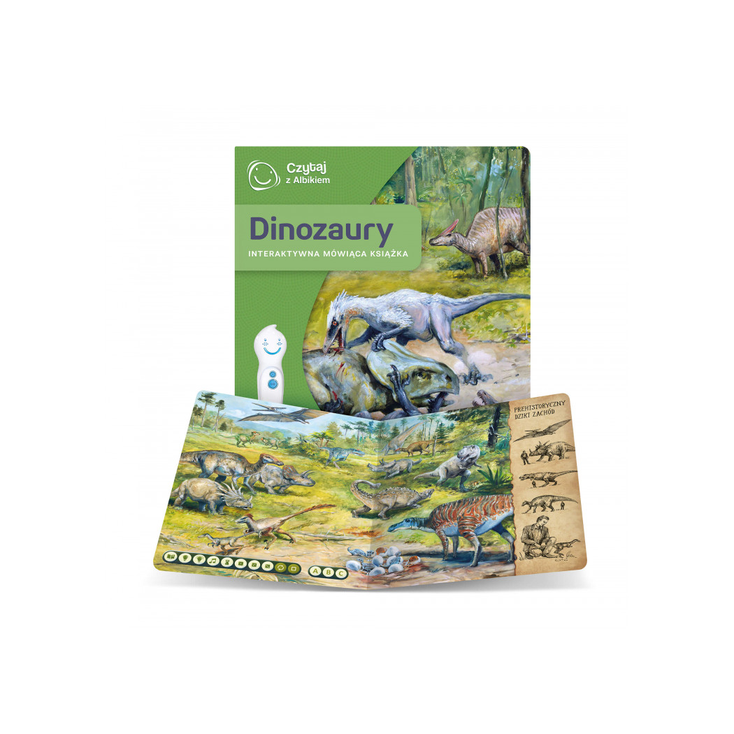 Książka Dinozaury - Czytaj z Albikiem - Albi
