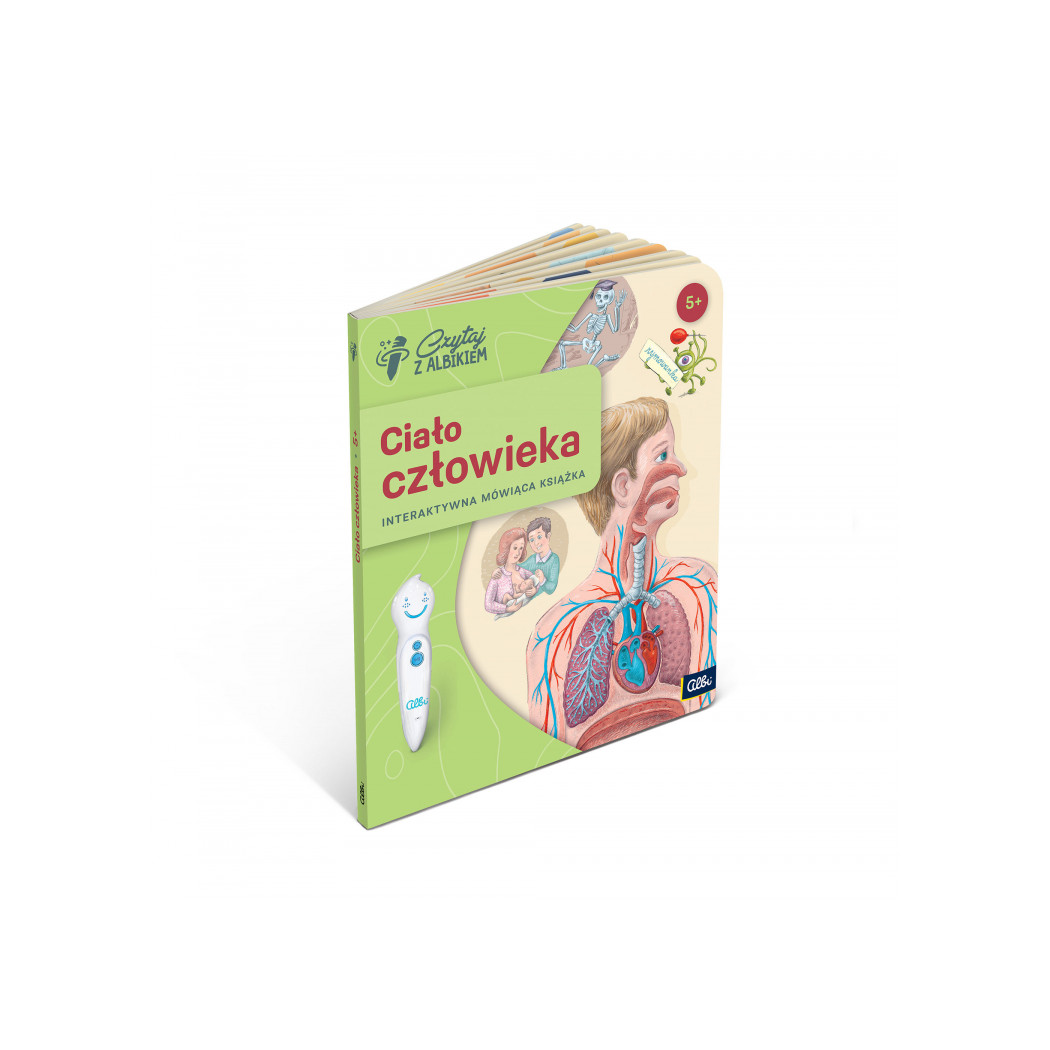 Książka Ciało Człowieka - Czytaj z Albikiem - Albi
