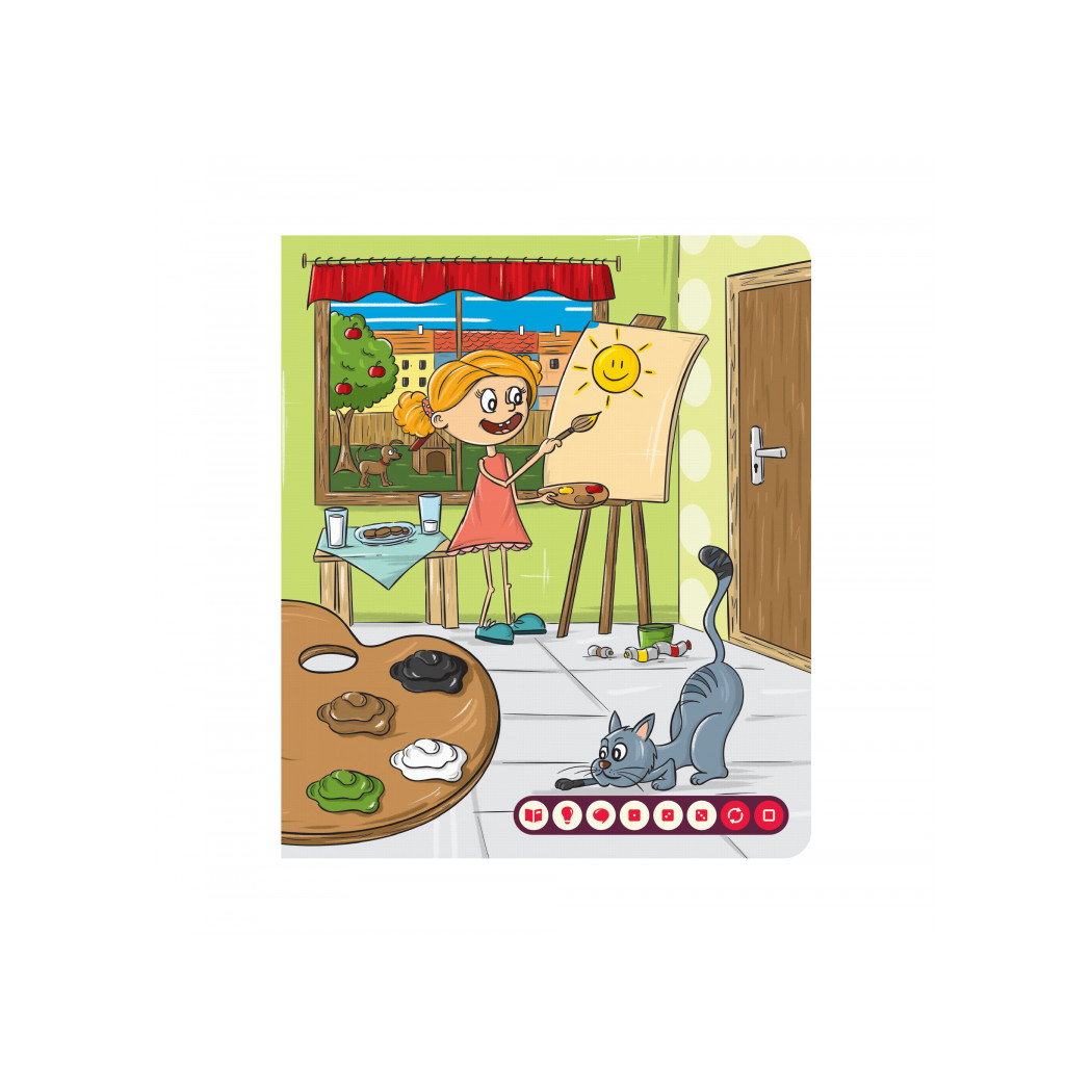 Moje pierwsze kolory i kształty - Interaktywna mówiąca książka - Czytaj z Albikiem - Albi