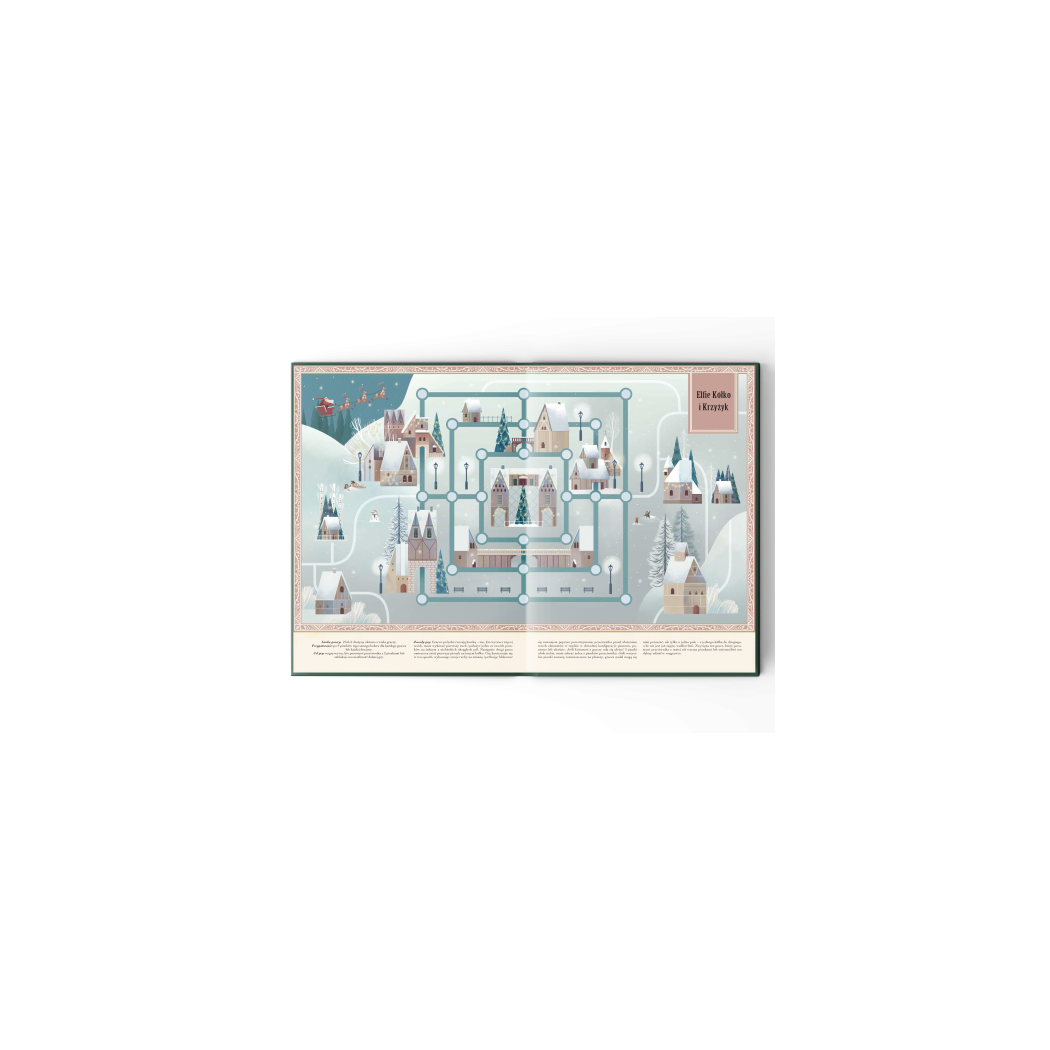 Wielka Księga Gier Świątecznych! - Wyjątkowe Planszówki Zaklęte w Książce - Claudia Bordin - Wydawnictwo Api Papi