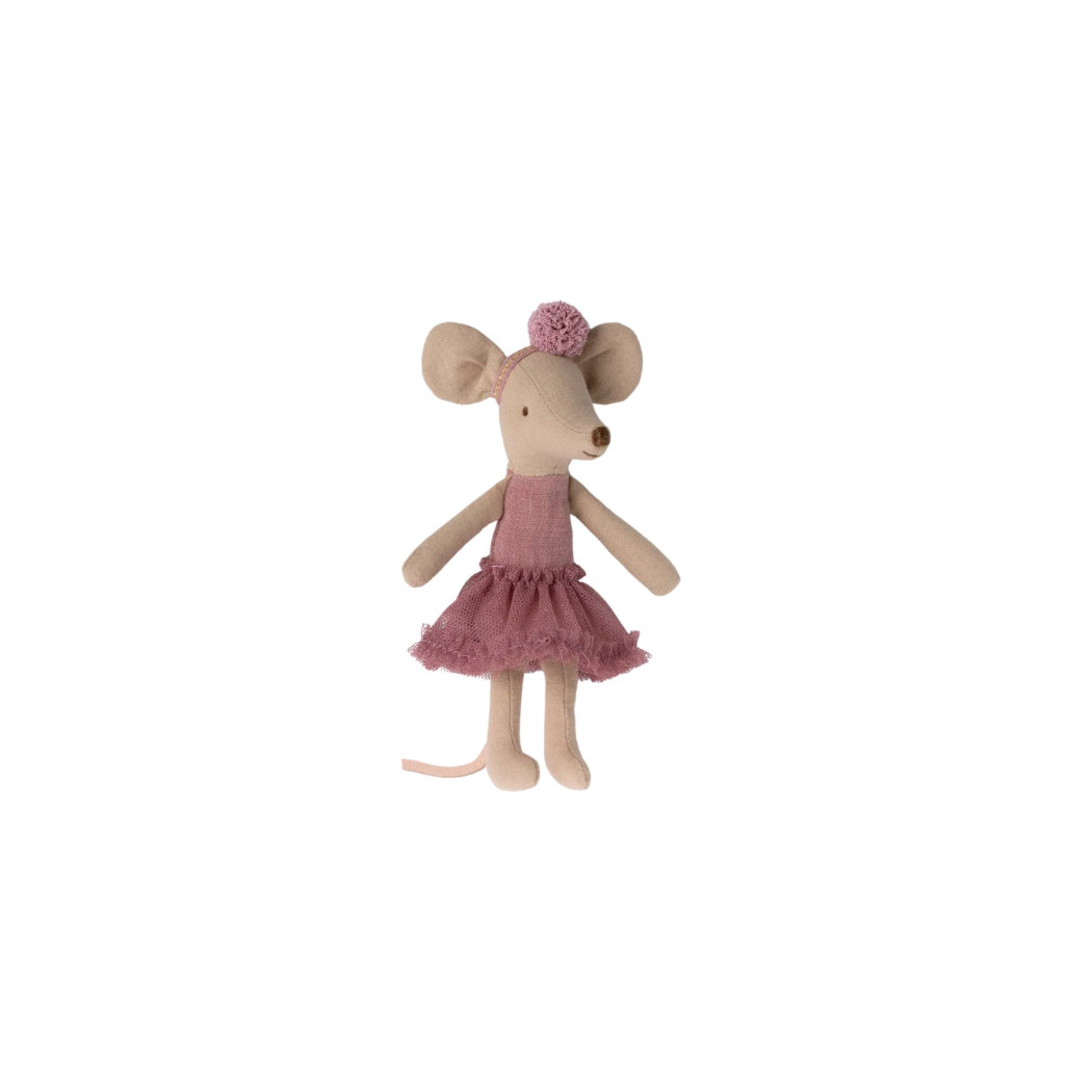 Myszka Baletnica Wrzosowa Starsza Siostra - Heather - Ballerina Mouse - Big Sister - Maileg