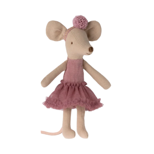 Myszka Baletnica Wrzosowa - Heather - Ballerina Mouse - Big Sister - Maileg