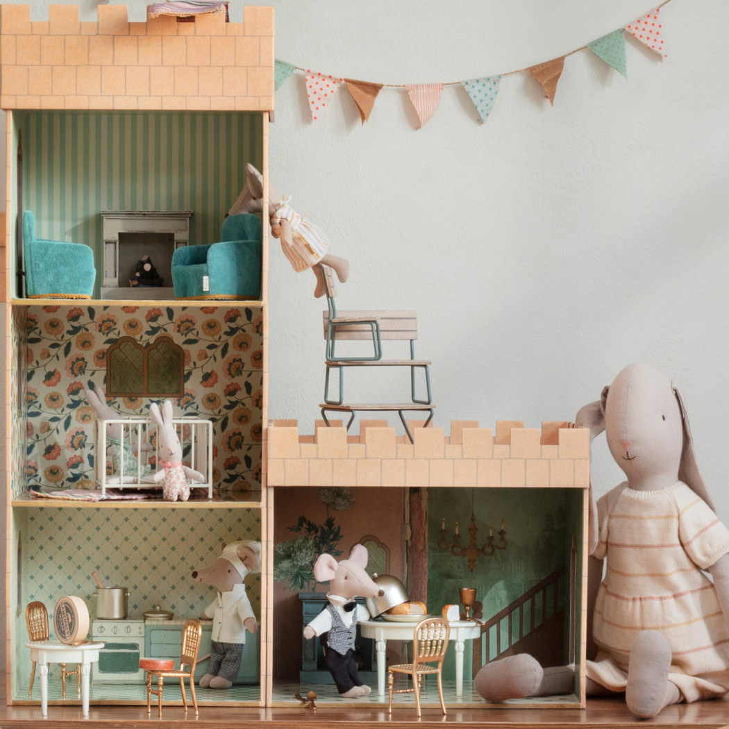 Myszka Baletnica - Light mint - Ballerina Mouse - Little Sister - Maileg