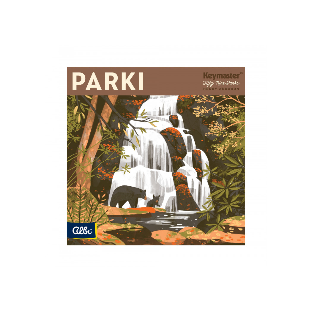 Parki - Gra Planszowa o Amerykańskich Parkach Narodowych - Albi