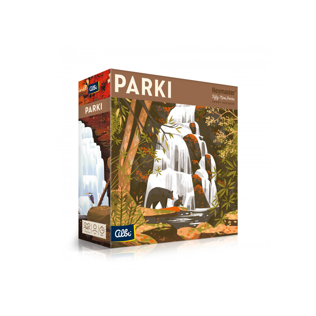 Parki - Gra Planszowa o Amerykańskich Parkach Narodowych - Albi