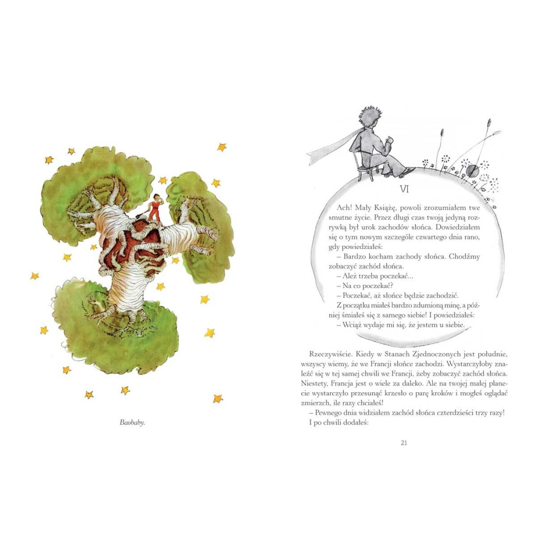 Mały Książę - Antoine De Saint-Exupéry - Wydawnictwo Siedmioróg