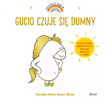 Uczucia Gucia. Gucio czuje się dumny - WYDAWNICTWO DEBIT