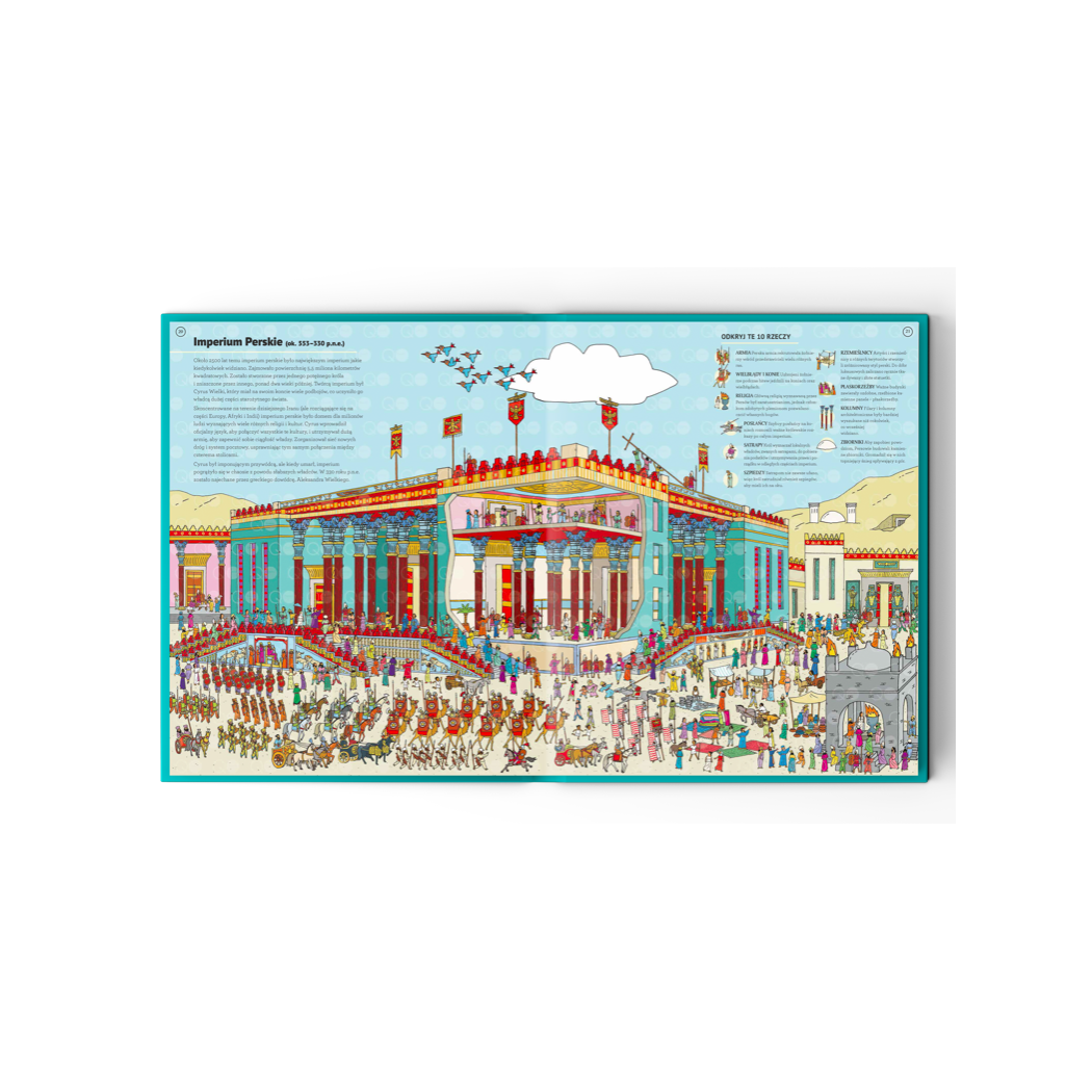 Wielkie Cywilizacje Pod Lupą - Chwyć Lupę i Rozpocznij Wyjątkową Przygodę - Wydawnictwo Api Papi