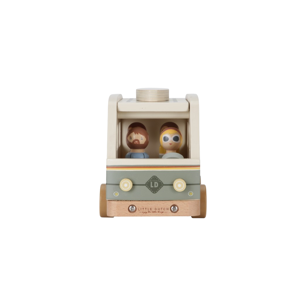Campervan Vintage FSC - Drewniany Kamper - Little Dutch