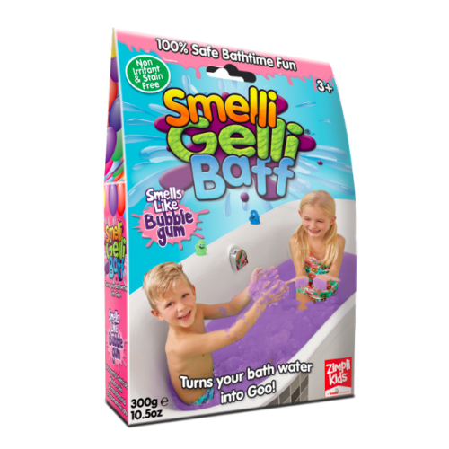Gelli Baff Smelli - Magiczny proszek do kąpieli - Guma Balonowa - Zimpli Kids