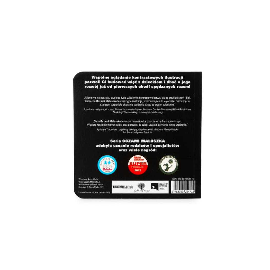 Oczami Maluszka Banan - Książeczka Kontrastowa - Sierra Madre