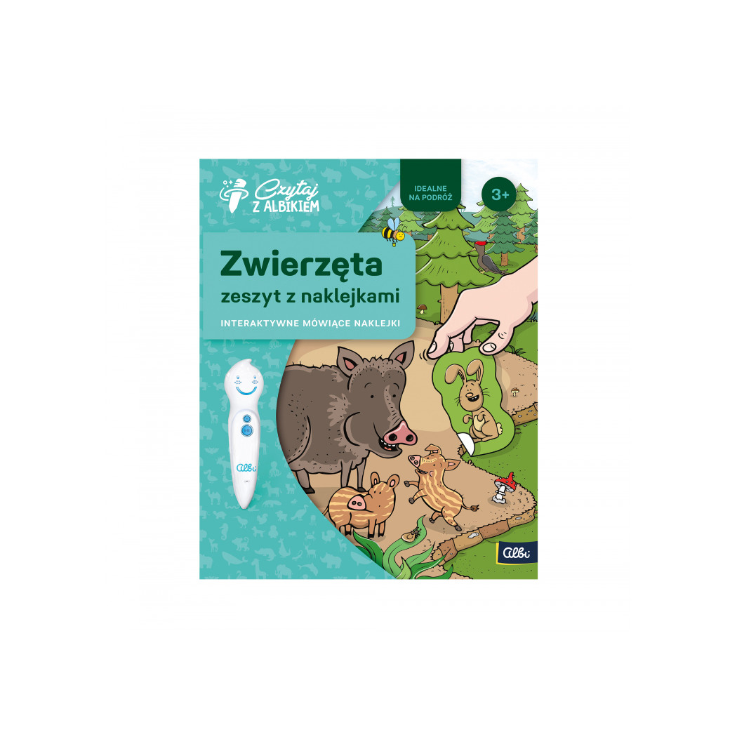 Zwierzęta - Zeszyt z Naklejkami - Albi